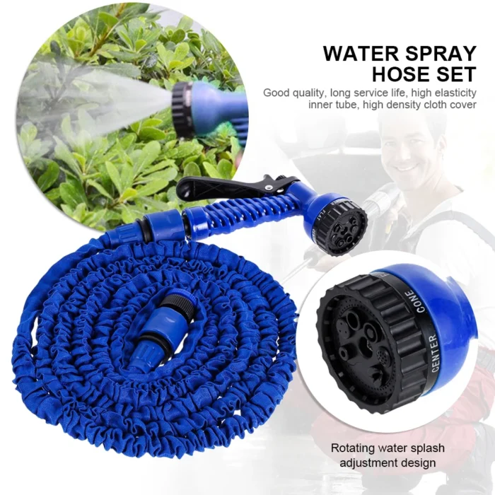 Magic Hose Pipe 50 Ft for Home, Lawn and car wash (Random Color) - Image 4