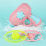 Toy Flying Disc with 1 Launcher and 5 Random Color Discs for Kids - Image 6