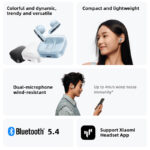 Redmi Buds 6 Active Earbuds with Bluetooth 5.4 & Up to 30 Hours Playtime - Image 2