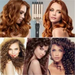 MO-6003  hair curler Professional Hair Straightener for Curly and Wavy Hair 5 Tubes - Image 10