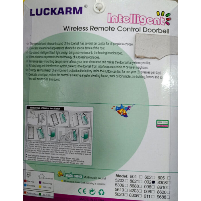 Intelligent Long Range Wireless Remote Control Doorbell - Image 9