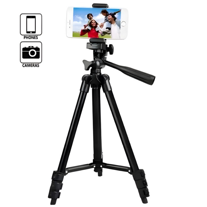 3301 Multi-Functional Professional Lightweight Portable Tripod Stand For Mobile Phones And Cameras - Image 12