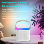 Y1 Mini RGB Lighting USB Rechargeable Wireless Karaoke Speaker With Microphone - Image 2