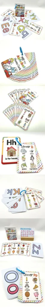 My Mini Alphabet Flipbook | ABC English Alphabet Letters Child Flash Cards Baby Learning Toys Kids Gift Pre-Kindergarten - Image 3