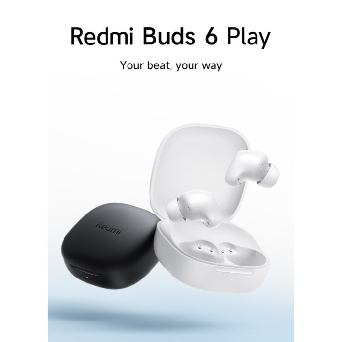 S60c0ce3c23ab46b3b7fabf0bbf2d3724U.jpg Xiaomi Redmi Buds 6 Play Earbuds with Bluetooth 5.4 & Up to 36 Hours Playtime - Image 1