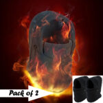 Pack Of 2 Pcs 6 In 1 Unisex Winter Fleece Thermal Balaclava Ski Snood Hood Neck Warmer Hats - Image 3