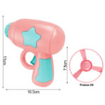 Toy Flying Disc with 1 Launcher and 5 Random Color Discs for Kids - Image 7