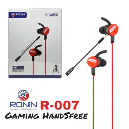 Ronin R-007 TYPE-C Gaming Handsfree | Dual Microphone Setup | Ergonomic Design | Universal Compatibility | Lightweight Build