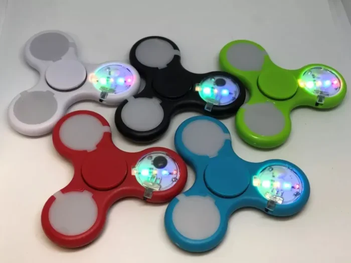 Fantastic toys LED Fidget Spinner, Finger spinner, Hand spinner  Multi Color. - Image 1
