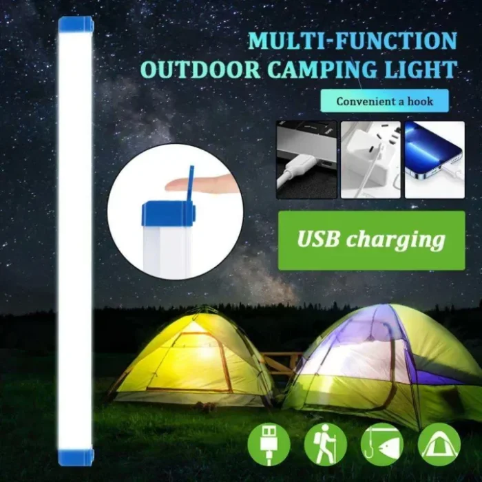 Multi-function Outdoor Camping Light | LED Rechargeable Emergency light - 30 W - Image 1