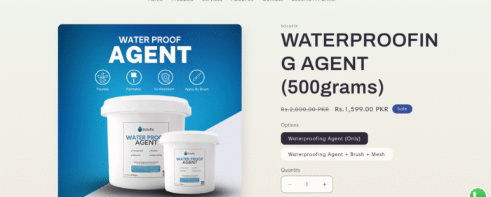 (NW000179) Hydra Waterproof Agent (500GM With Brush) - Image 3