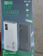 AZ-20 66W 200000 Ah digital display power bank ultra fast charging portable power bank - Image 2