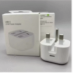 3 Pin Plug 20W USB-C Power Adapter  Fast Charging Type C Pd Charger