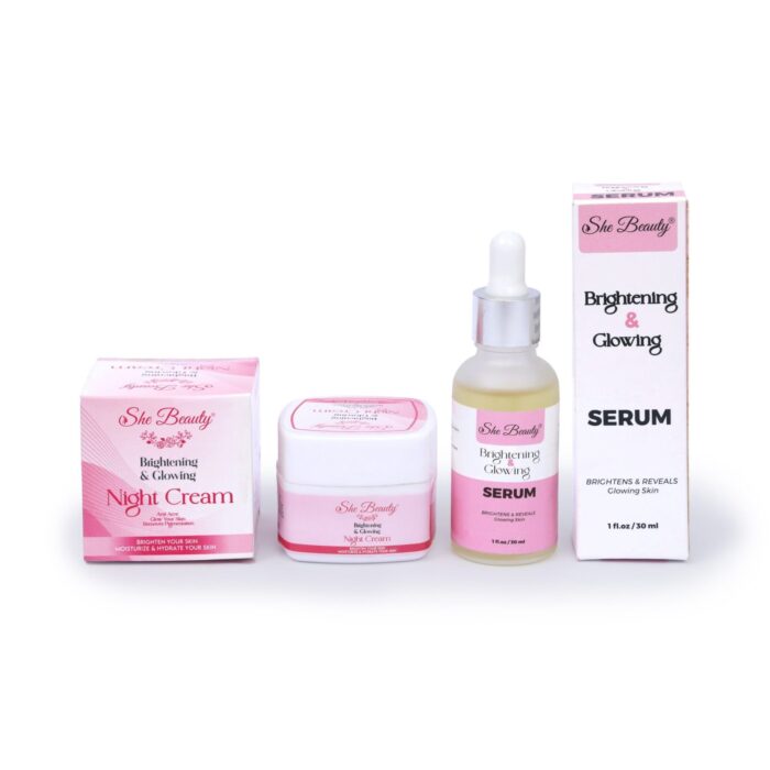 She Beauty Dual Deal Whitening Serum With Night Cream - Image 5