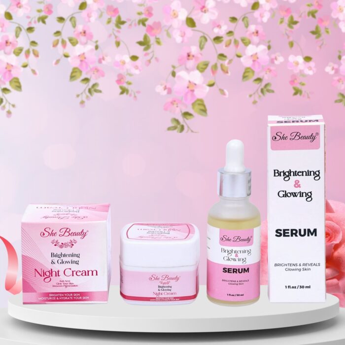 She-Beauty-2in1-Deal-Cream-Serum1-scaled-1.jpg She Beauty Dual Deal Whitening Serum With Night Cream - Image 1