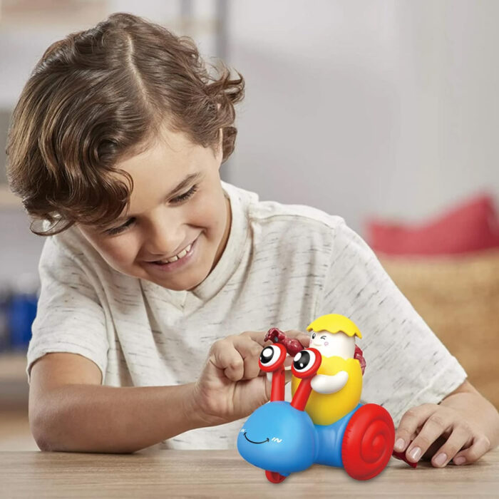 Speedy Shell Wind-Up Snail Toy With Dual Power Action And Safe Non-Toxic Material - Image 10