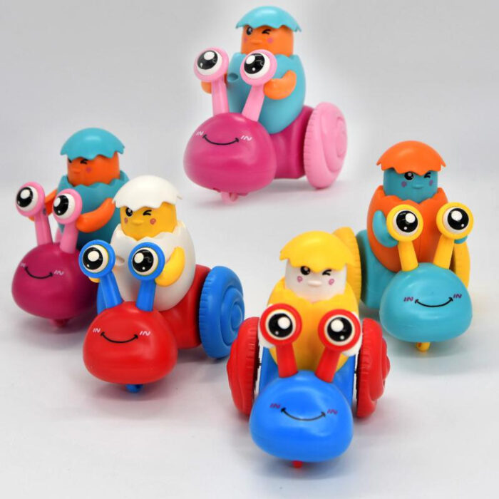 Speedy Shell Wind-Up Snail Toy With Dual Power Action And Safe Non-Toxic Material - Image 5
