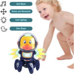 6 Claws Dancing Electric Space Duck Toy With Light And Music - Image 2