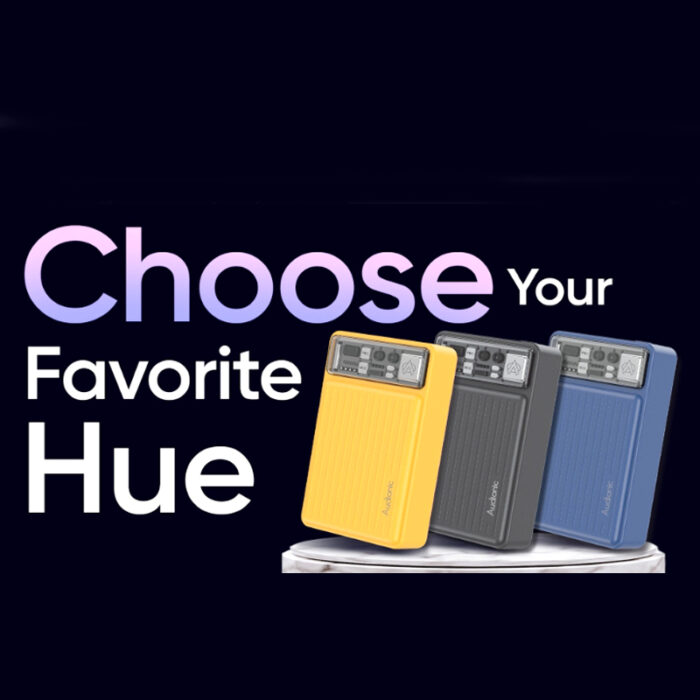 Audionic Spark Pro S-220 Mini 20000mAh 22.5W PD Super-Fast Charging QC 3.0 Power Bank - Image 3