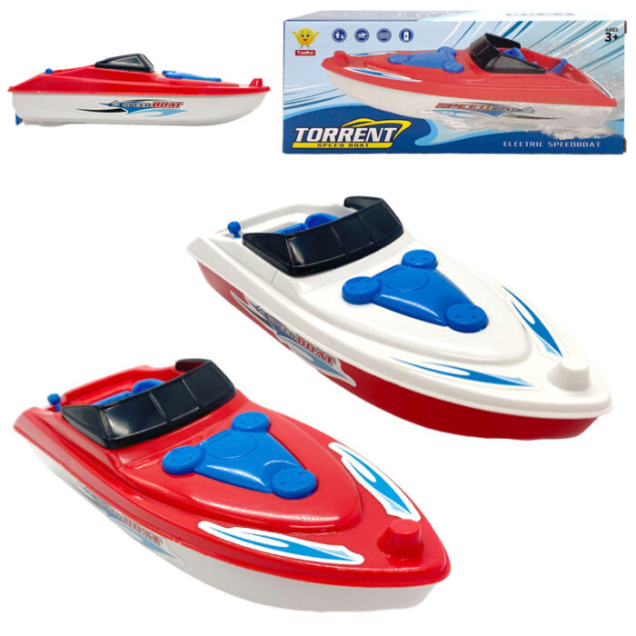 Speed-Boat-1.jpg Torrent Electric Battery Powered Speed Boat Toy For Kids - Image 1