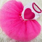 Cat/Dog Clothes Red Heart Cat Dress Skirt Wedding Dresses Spring