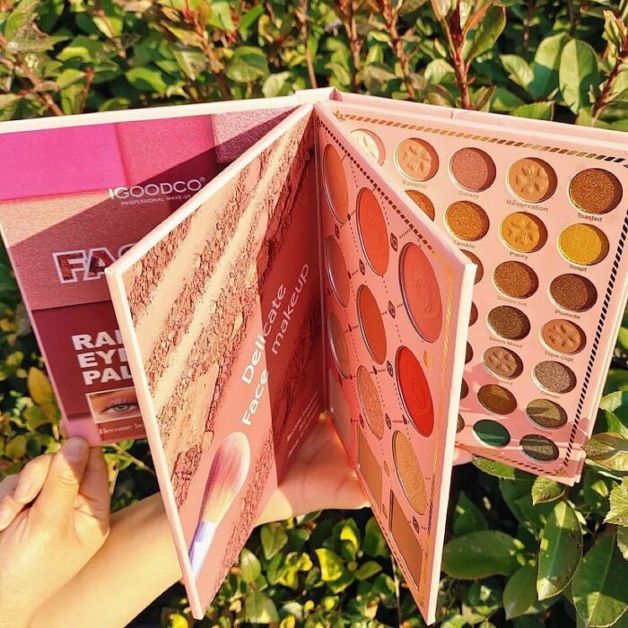 Mocallure 4 In 1 Eyeshadow Palette Book/  Eyeshadow Palette  Blush and eyeshadow Palette - Image 15
