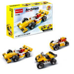 121Pcs Architect Super Racer 3-In-1 DIY Construction Building Blocks Set Toy - Image 2