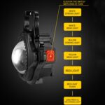 W5133 COB Rechargeable Keychain Light Small and Lightweight - Image 3