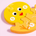 Early Learning Preschool Educational Game Life Cycle Wooden Jigsaw Puzzle Set Toy for Kids - Image 9