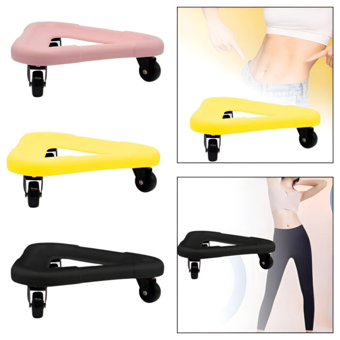Three-Wheel Abdominal Exerciser – High-Quality Core Workout Equipment for Home Use - Image 2