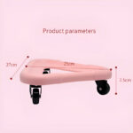 Three-Wheel Abdominal Exerciser – High-Quality Core Workout Equipment for Home Use - Image 3