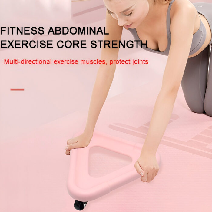 Three-Wheel Abdominal Exerciser – High-Quality Core Workout Equipment for Home Use - Image 4