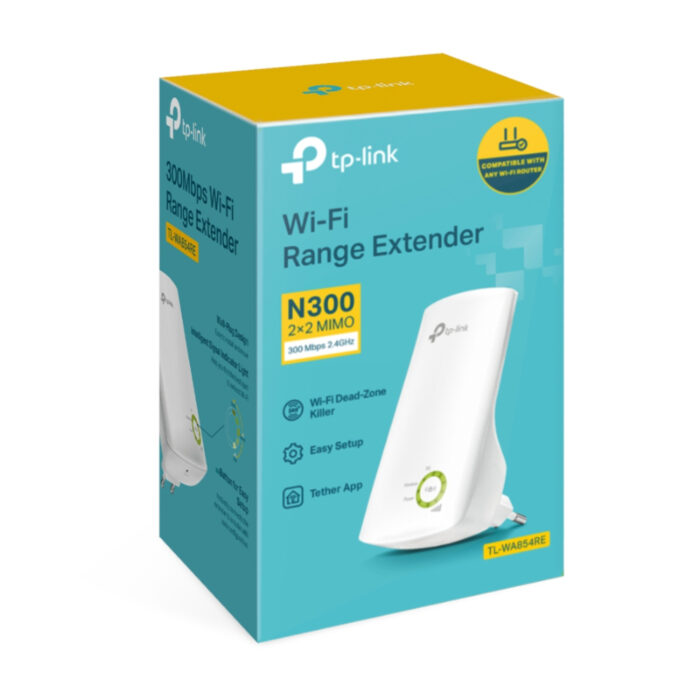 TP-LINK TL-WA854RE 300Mbps Wall-Plug Wi-Fi Range Extender with Smart Signal Indicator, Tether App Control & Night Mode - Image 5