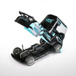 1/10 2.4G RC High Speed 4WD Racing Trailer Truck With Light-Transmitting Body - Image 11