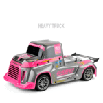 1/10 2.4G RC High Speed 4WD Racing Trailer Truck With Light-Transmitting Body - Image 12