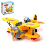 Fighter Plane with Lights & Sounds Effects Toys for Kids