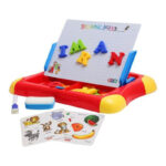 32 PCS Magnetic 2 In 1 Colorful Drawing Learning Case For Kids - Image 2