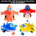 Creative Friction Powered Cute Cartoon Transformer Plane Toy - Image 7