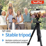 NP999 Neepho 360 Degree Multi-Function Tripod Portable Foldable Phone Stand - Image 2