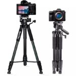 NeePho NP-8850 Professional Tripod For DSLR Camera And Phone With Quick Release Plate, Non-Slip Feet - Image 2