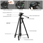 T-3520 Multi-Functional Professional Portable Tripod Stand For Mobile Phones, DSLR Cameras And Video Camcorders - Image 14