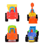 Set Of 4 Durable Friction Powered Construction Vehicles For Kids - Image 4