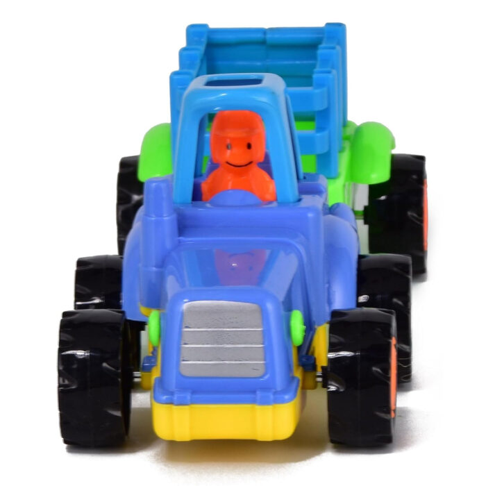 Set Of 4 Durable Friction Powered Construction Vehicles For Kids - Image 5