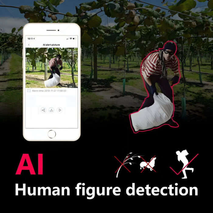 Portable V380 Pro 2MP 1080P HD USB Surveillance Camera With Rotatable Gnoose Neck, Motion Detection (WiFi & Hotspot) - Image 8