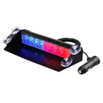 Car LED Red Blue Windshield Dash Emergency Police Strobe Lights - Image 6