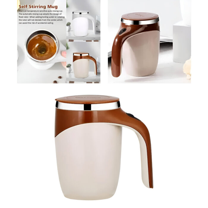 DTM-630 Smart 380ml Portable Automatic Magnetic Self-Stirring Cup - Image 19