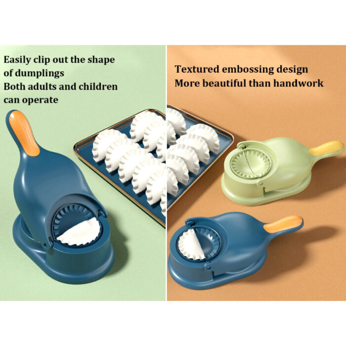 Multifunctional Manual Press 2-In-1 Dumpling Maker Set For Easy Homemade Dumplings - Image 12