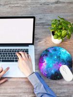 G7 Stitched Galaxy Design Gaming Mouse Pad | Good Quality Mouse Pad | Durable & Elegent Design Mouse Pad - Image 4