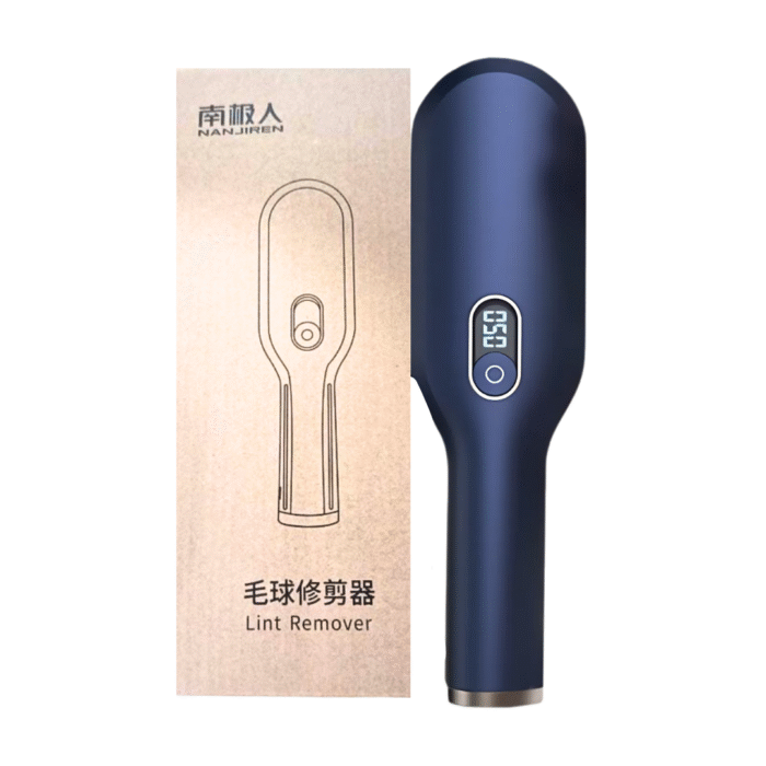 Electric Fabric Lint Shaver Fuzz Remover, LCD Display (Random color) - Image 2