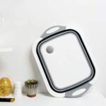 4-In-1 Multiboard High Quality Drain Basket Foldable For Kitchen Fruits - Image 5
